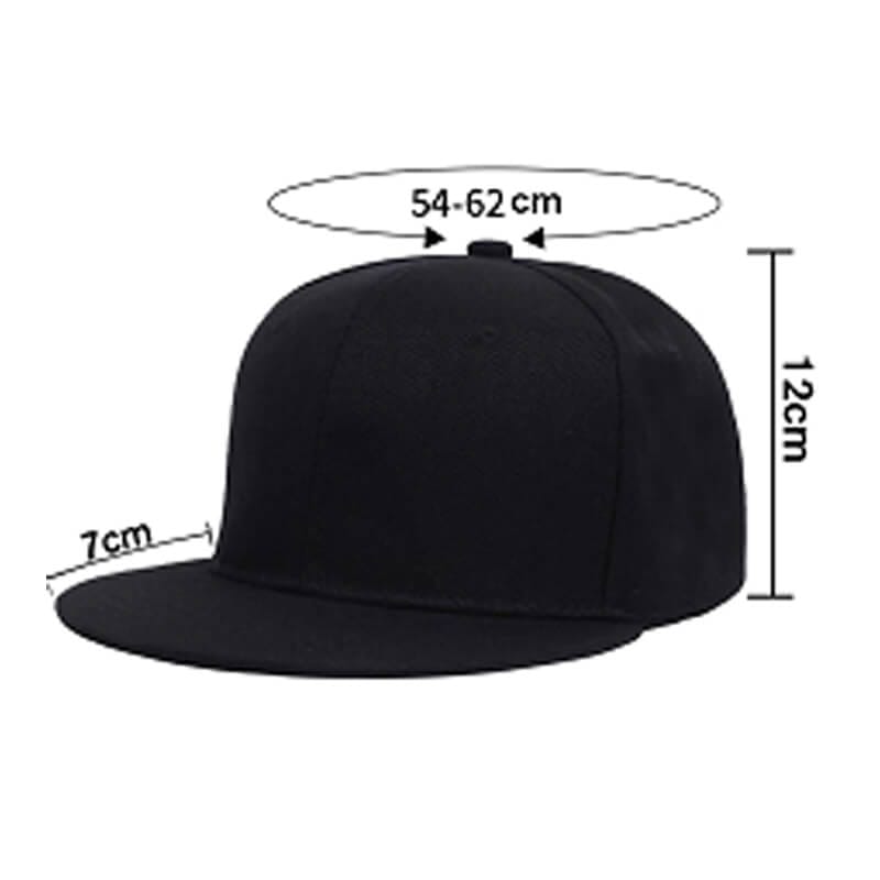 Flat-Brim Baseball Cap