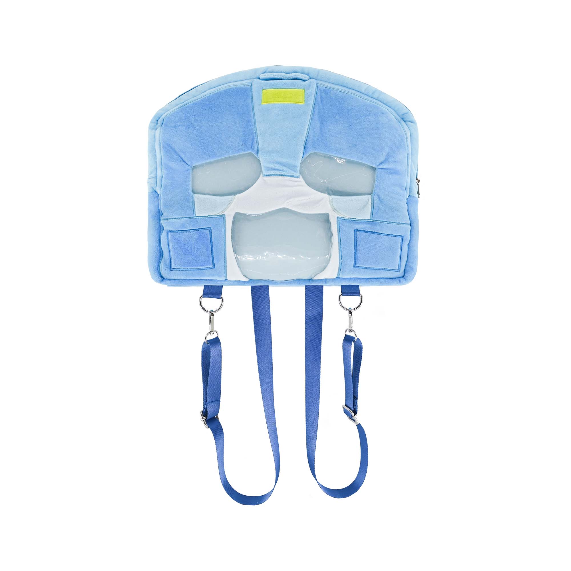Blue plush itabag