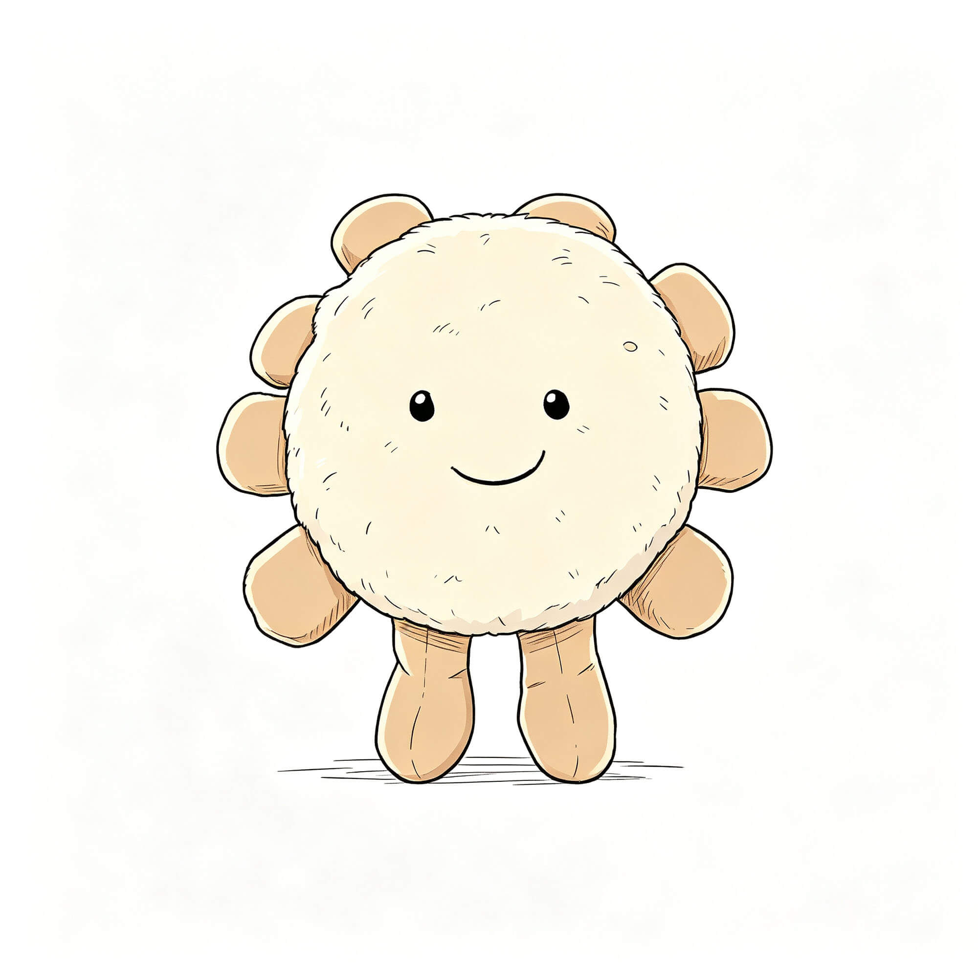 Smiley Plush Backpack